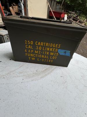 Ammo Box with Japanese Army Items #9