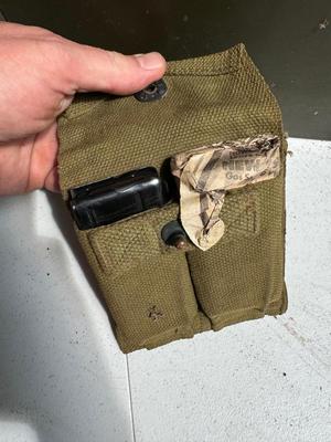 Ammo Box with Clips and Pouches # 12