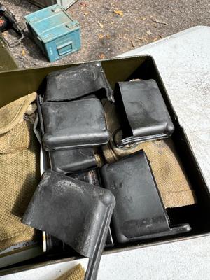 Ammo Box with Clips and Pouches # 12