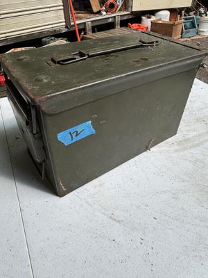 Ammo Box with Clips and Pouches # 12