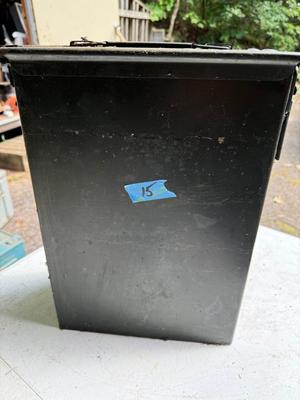 LARGE Ammo Box with Army Items #15
