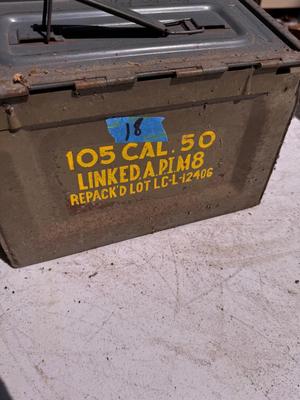 Ammo Box with Firing Device and Wire #18
