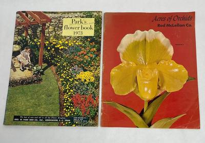 2 Vintage Flower Catalog Magazines
