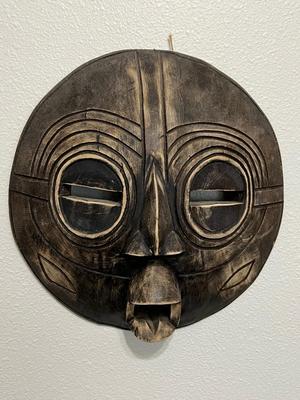 GHANA Wood Carved Mask