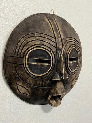 GHANA Wood Carved Mask