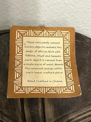 GHANA Wood Carved Mask