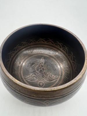 Brass Tibetan Singing Bowl ~ India