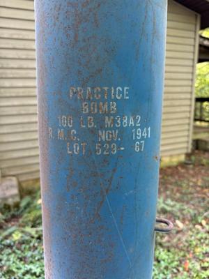 Inert Practice Bomb #219