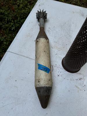 Missle and Mortar. Casing #222