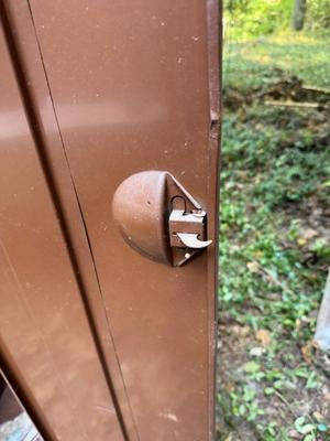 TALL Vintage Metal Locker #225