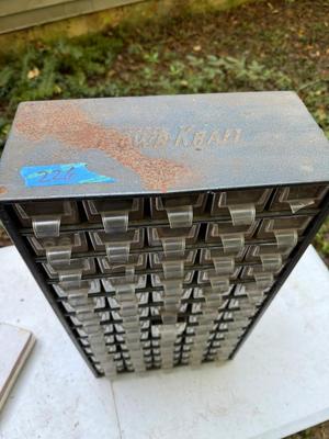 Vintage Compartmental Storage Shelf #226