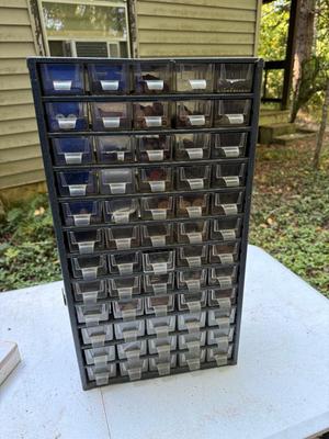 Vintage Compartmental Storage Shelf #226