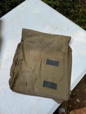 Leather Rifle Sheath Holster and Army Backpack Style Bag #227