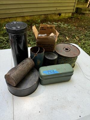 Military Tins and Wiring #228