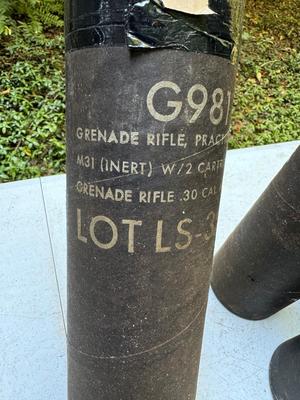 Practice Rifle Grenades New Lot of 3 #231