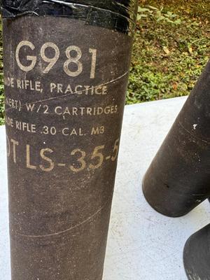 Practice Rifle Grenades New Lot of 3 #231