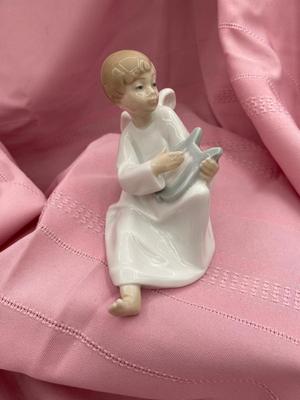 Lladro - Shepherd Boy, Angel, Angel with Harp