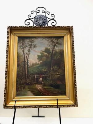 Vintage pastoral Painting