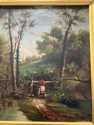 Vintage pastoral Painting