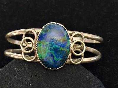 Stunning Azurite Cuff