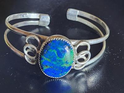 Stunning Azurite Cuff