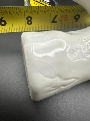 White Ceramic Cockatoo