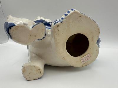Vintage Blue & White Shishi Guardian Lion