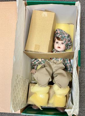 New in Box Baby Boy Doll by Moments Treasured