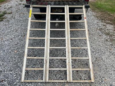 API Outdoors Tri Fold Aluminum Ramp