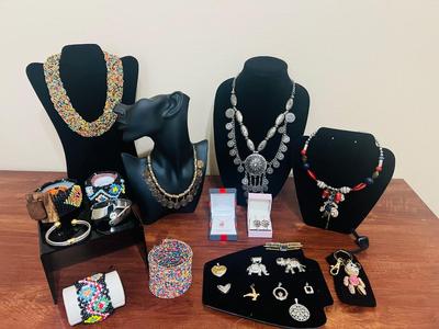 Jewelry Lot Of 22 With Sterling
