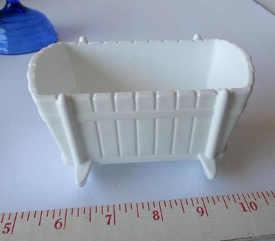 Misc Glassware Lot: Moderntone Sherbert, Salt Dip, Milk Glass, More