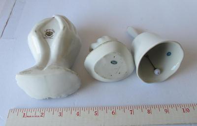 Vintage Lefton Hand Dish, Hand Ring Holder, Bell