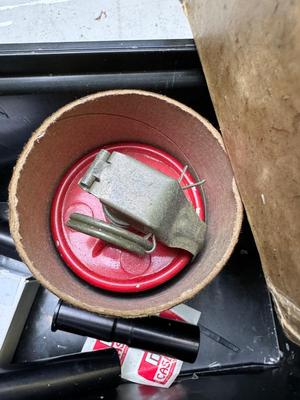 Ammo Box with Czech Flares & Gun Parts #135