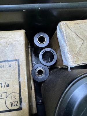 Ammo Box with Czech Flares & Gun Parts #135