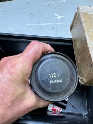 Ammo Box with Czech Flares & Gun Parts #135