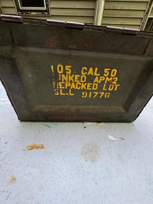 Ammo Box with Assorted Contents #134