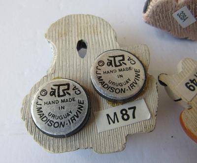Small Animal Shaped Magnets and Bear Figurine