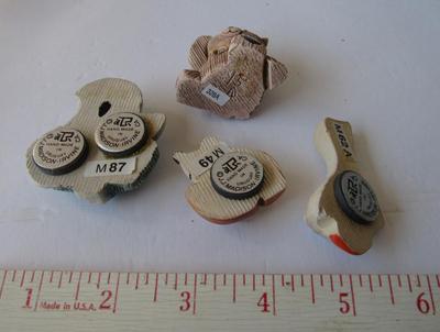 Small Animal Shaped Magnets and Bear Figurine