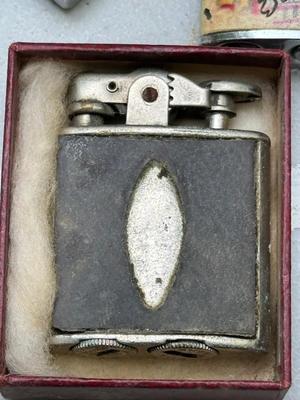 Box of Vintage Cigarette Lighters #129