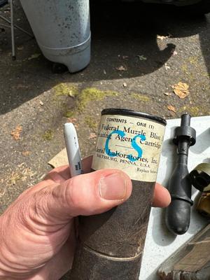 Ammo Box with Inert Rifle Grenades, Etc. #122