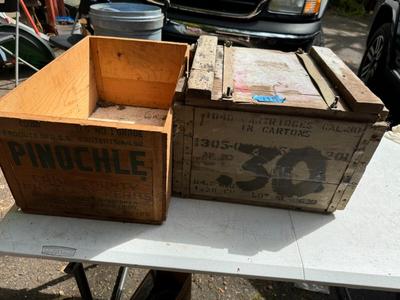 Empty Wooden Ammo Crates #119