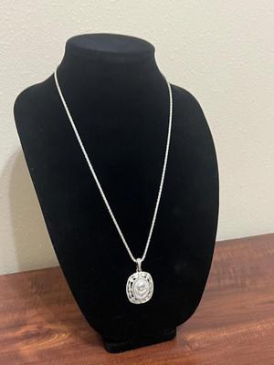 Vatican Library Collection Necklace & Charm With Angel