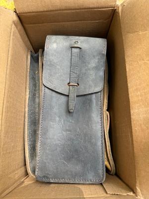Box of Leather Pouches #99