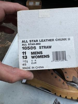 LIKE NEW Converse Boots #97
