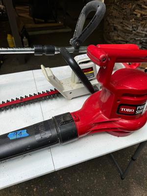Leaf Blower and Hedge Trimmer #94