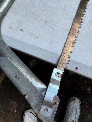 Vintage Tools, Saw, Pipe Wrench, Square #92A