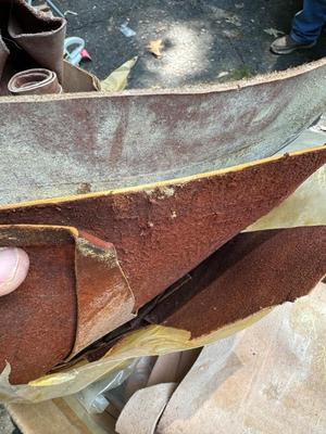 Box of Leather Scraps #90