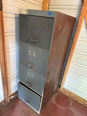 File Cabinet with Motherload of Tack, Nuts, Bolts, Etc #87