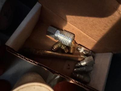 File Cabinet with Motherload of Tack, Nuts, Bolts, Etc #87