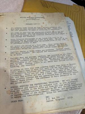 Weaponry Manuals and Wartime Newspapers #83